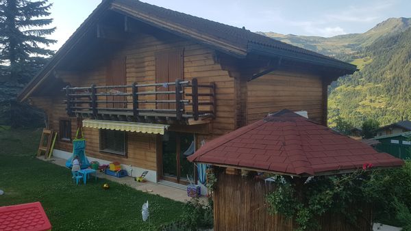 chalet à bruson (valais / Suisse) à 7 minutes de la station de Verbier