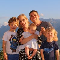 Vue plongeante sur le lac Léman